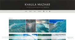 Desktop Screenshot of khaulamazhar.com